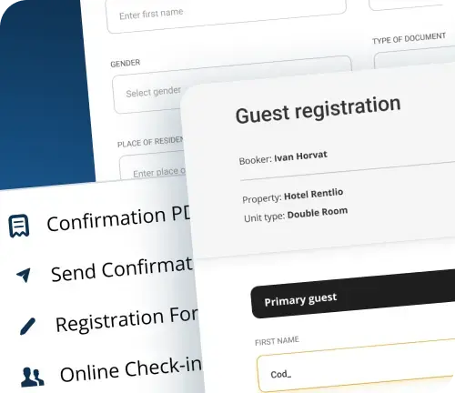 Rentlio online check in feature