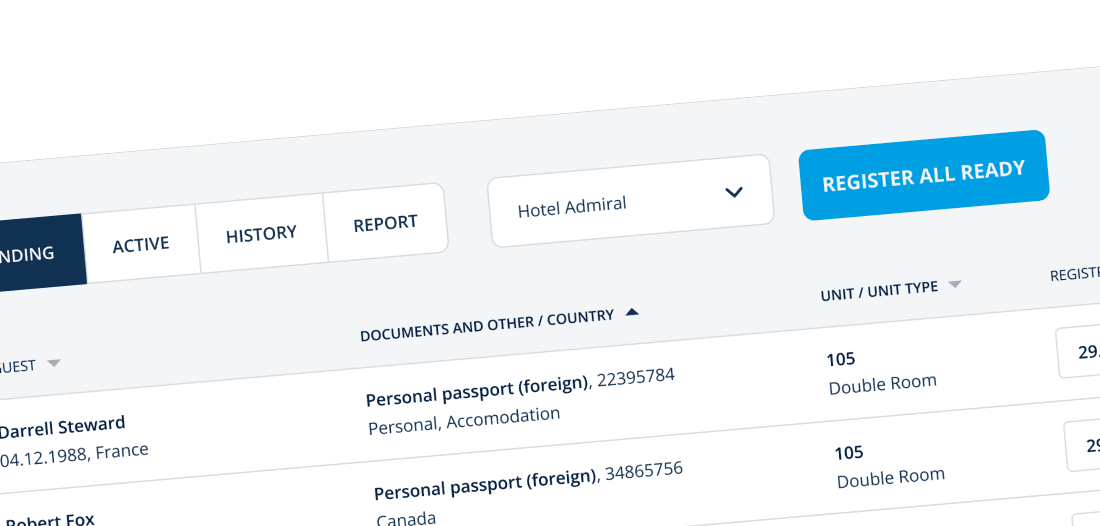 Rentlio One online check-in feature speeds up the guest registration process