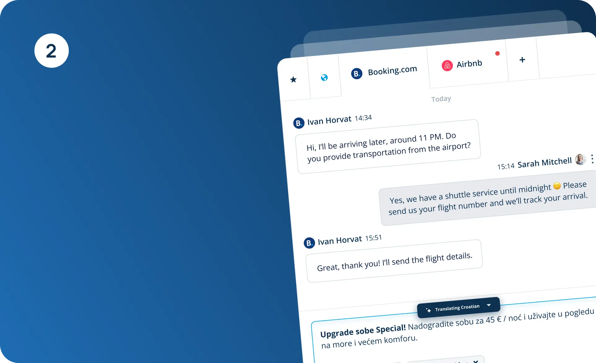 Drugi korak postavljanja Unified Inboxa