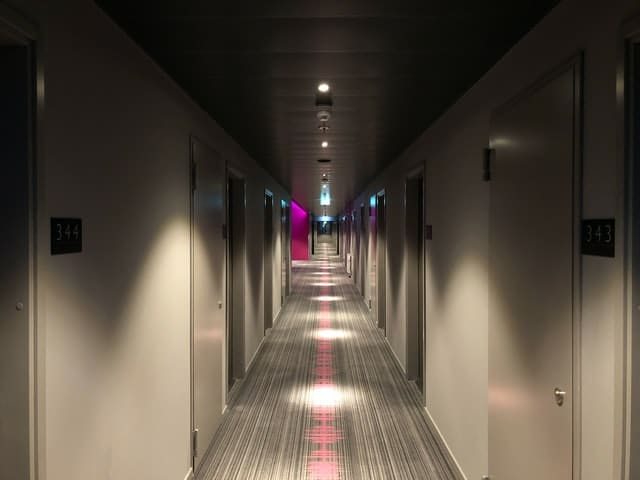 empty hotel